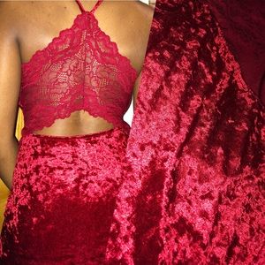 Sexyy Red Velvet Dress💃🏽